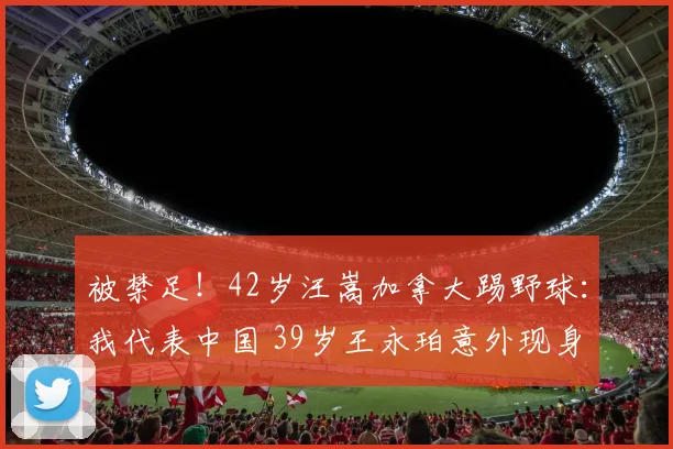 被禁足！42岁汪嵩加拿大踢野球：我代表中国 39岁王永珀意外现身